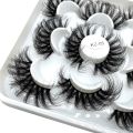 GROINNEYA 5 Pairs 3D Mink Lashes Soft Dramatic Fluffy 3D Mink False Eyelashes Thick Wispy Natural Mink Lashes False Eyelashes. 
