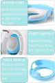 Baby Comot Seat Toilet seat Safe Soft Training seat Potty Sitting Ring with Handles Bathroom Trainer closestool Cover. 