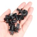 Car Plastic Rivets Fasteners 8mm/6mm Bumper Fender Screws Clips 8mm Hole Auto Push Pin Clip Accessories for Vehicle Repair.