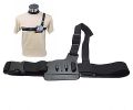 Single chest chest strap shoulder strap arm mount harness for GoPro,SJCAM,Xiaomi Yi, action cameras. 