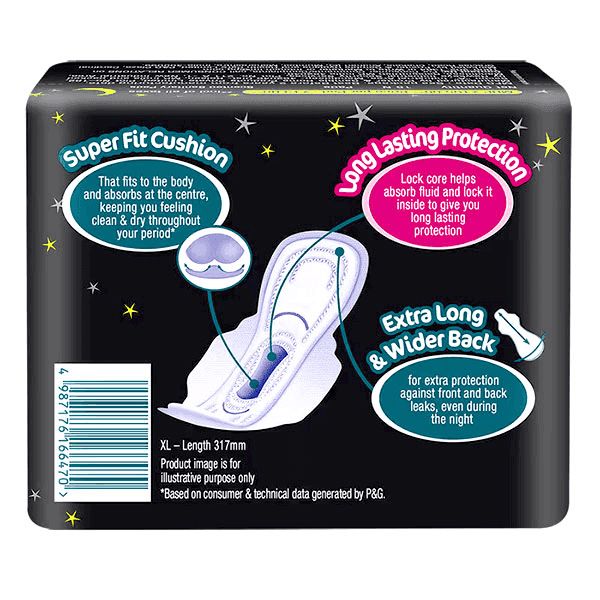 whisper%20maxi%20nights%20sanitary%20pads%20(xl+%20wings)%2015%20pads%20-%20Image%206