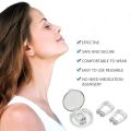 2PCS Anti Snoring Breathe Easy Sleep Nose Clip Snore Stopper Aid Nasal Congestion Aid No Strips Cones.