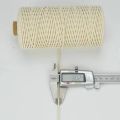 3mm 100% Cotton Cord Colorful Handmade Rope Twisted Macrame String DIY Home Wedding Decoration Supply Film Packaging 100m. 