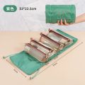 Roll up Makeup Bag,Cosmetic Travel Bag,4-in-1 Detachable Roll up Toiletry Bag, Large Capacity Hanging Makeup Organizer for First Aid, Personal Care. 