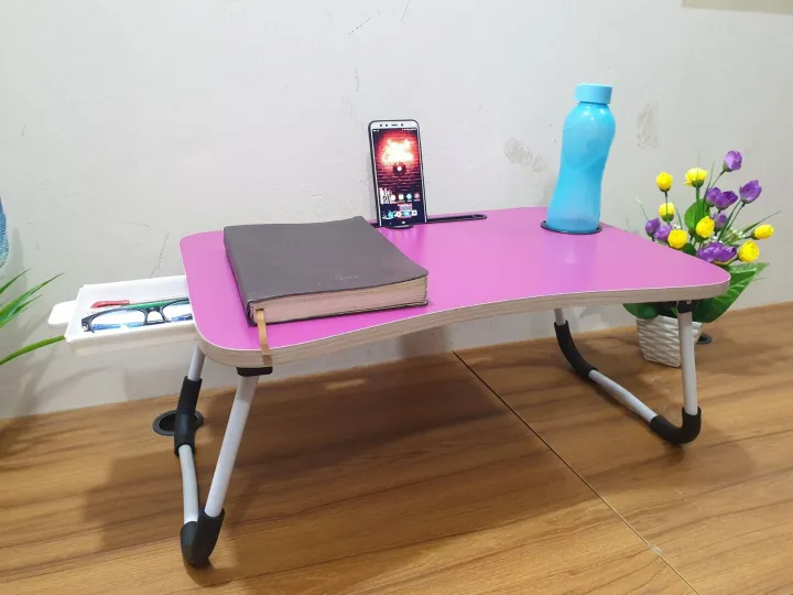 pink drawer portable study table kids study table unique portable study ...