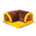 Warm Guinea Pig Hideout Tunnel Bed, Soft Removable Guinea Pig Tunnels And Tubes for Cage, Guinea Pig Hides Fleece For Rat, Sturd. 