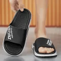 Men's Casual Sport Slides Anti-Odor Outdoor Slippers Men 2025 Soft EVA Bathroom Beach Shower Sandals Fashion Slip-On Slippers. 