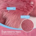 Fur Imitate Fabric 30x50cm Polyester Fiber Medium Thickness Woven Technics 2.5cm Long Fur Fabric Cosplay Fursuit Fur Material. 