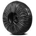 13-23IN Car Spare Tire Cover Case Polyester Tire Cover Storage Bags Vehicle Tyre Waterproof Dust-proof Protector Styling. 