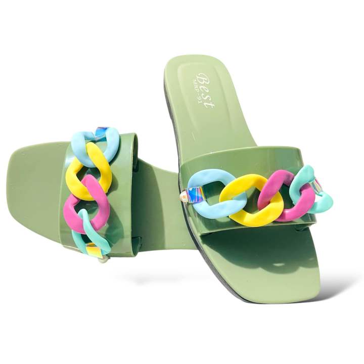 Slipper%20Slipper%20for%20Girls%20ANANDA%20Chain%20Design%20Slipper%20High%20Quality%20Girls%20Slipper%20Girls%20sandal%20Girls%20Shoes%20New%20premium%20sandal%20for%20Women%20-%20Image%203