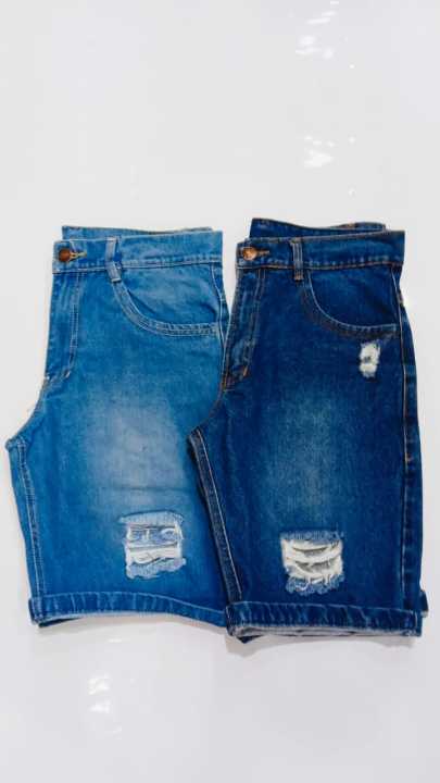 New%20Men's%20%20patch%20denim%20short%20-%20Image%204