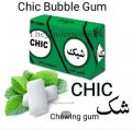 (40 pcs) Chic Chewing Bubble Gum Mint Flavour . 