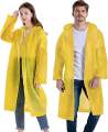 Raincoat High Quality Long Rain coat Lightweight 0.15mm Thick Travel Rain coat for men women.