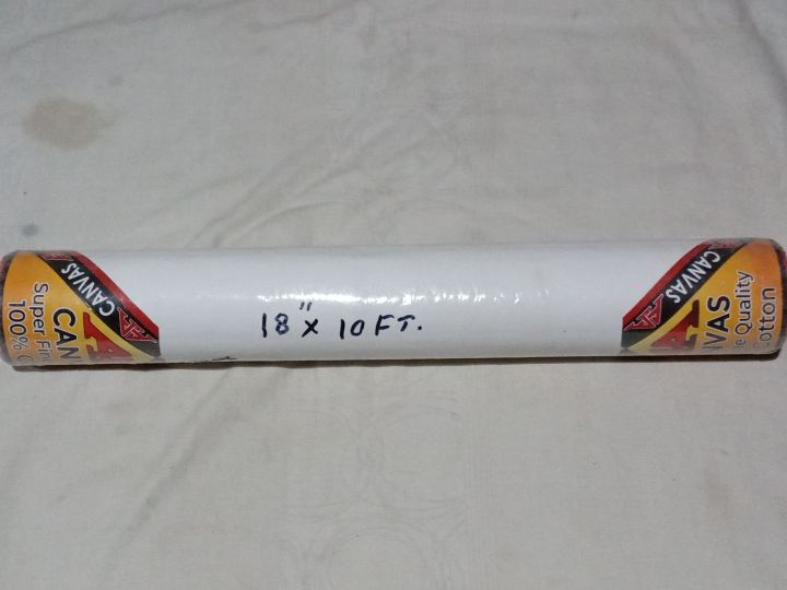 canvas roll 1.5 ft by 10 ft
