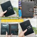 VIP Premium Quality Car Document Holder Car Paper Bag Document Cover Paper Holder For Car - Black. 