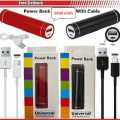 2600mah powerbank matel for All mobile phone's. 