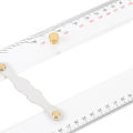 Nautical Parallel Ruler 450mm Marine Navigation Parallel Ruler High Transparency Acrylic Nautical Sea Chart Plotting Tool. 
