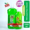 Yes Floor Cleaner Lemon Liquid Combo Pack - 1500ml. 