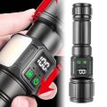 30 W High Power Flashlight | Japan Technology Zoom Light | 5000 mAh | 3 Mods + SOS | Power Full Flashlight With Power bank.