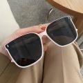 Korean Fashion Square Sunglasses Women Men Retro Beach Eyewear.