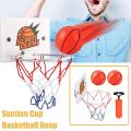 Indoor Basketball Hoop Sports Fan Backboards For Kids Boys Girls Door Room Suction Cup Basketball Hoop Mini Hoop With 2 Ball Toy. 