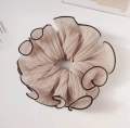 Premium Chiffon Pleated Scrunchies for Women & Girls – Stylish Hair Ties. 