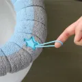 Winter Bathroom Cushion Warm Toilet Seat Cover Mat Toilet Pad with Handle Thicker Soft Washable Closestool Warmer Accessories. 
