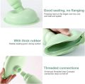 Powerful Bathroom Blocked Toilet Sink Multi Drain Buster Plunger W/2 Suckers For Sink Cleaning Tools. 