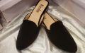half cut shoes. 
