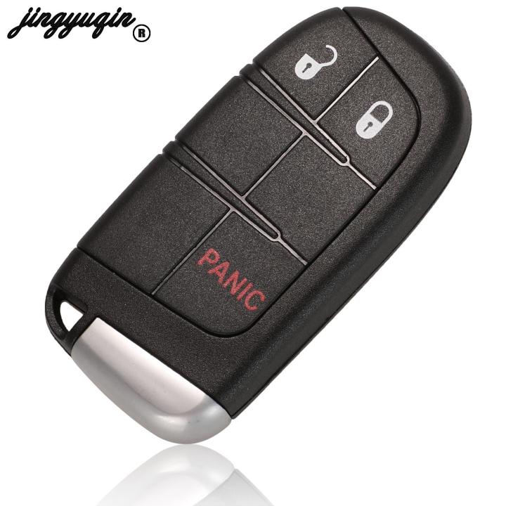 Jingyuqin%20For%20Jeep%20Grand%20Cherokee%20Dodge%20Ram%201500%20Journey%20Charger%20Dart%20Challenger%20Durango%20Chrysler%20300%20Remote%20Key%20Shell%202/3/4/5BT%20-%20Image%202