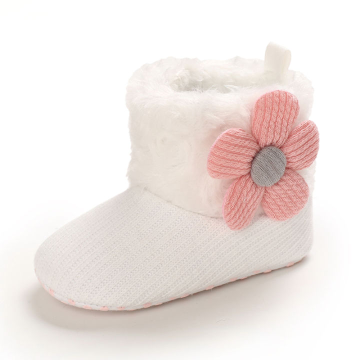 Winter%20Newborn%20Baby%20Cotton%20Booties%20Non-Slip%20Sole%20Toddler%20Boys%20Girls%20First%20Walkers%20Infant%20Warm%20Fleece%20Shoes%20Snow%20Boots%200-18Months%20-%20Image%203