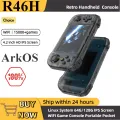 R46H Retro Game Console Handheld 1024*768 4.2 Inch R36S Large Screen Arkos System Portable Pocket Video Game Player Boy . 