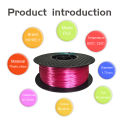 1.75mm Silk Rose & Silk Pink 3D Printer Filament 250g, High-Quality PLA Material, Smooth Surface, No Stringing FDM Filment. 