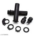 Barracuda Handle Grip with Metal Handlebar Handle Bar Grip for Universal for Bike (Pack of 2). 