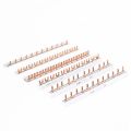 PIN TYPE Fork Type Copper Busbar for Distribution Box Circuit Breaker MCB 63A Connector Busbar Connection. 