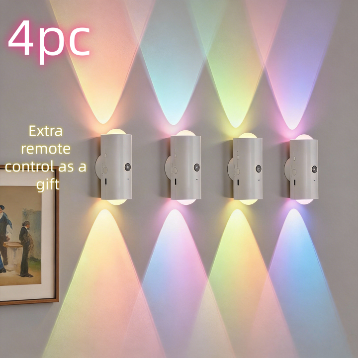 2/4-Pack%20Smart%20Cat%20Eye%20Dual%20Head%20Wall%20Light,%20Motion%20Sensor%20with%20Auto%20On/Off,%2016%20RGB%20Colors,%203M%20Range%20for%20Bedroom%20Hallway%20Stairs%20-%20Image%207