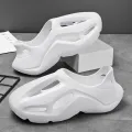 Couples hole shoes summer coconut sandals men's beach shoes fashion outdoor EVA sandals and slippers Baotou shoes. 