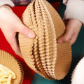 50 Pcs Air Fryer Disposable Baking Paper Liner Round Oil-Proof Water-Proof Non-stick Paper for Air Fryer Microwave & Oven. 