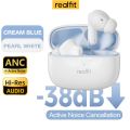 Realfit F3 ANC Active Noice Cancellation Bluetooth Earphones ENC Call HIFI Stereo Superb Bass Wireless Earbuds Sport Gaming. 