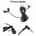 1 Pcs Car Sensitivity 3.5mm Car Ceiling Unidirectional Microphone For Navigation Systems Automotive Accessories. 
