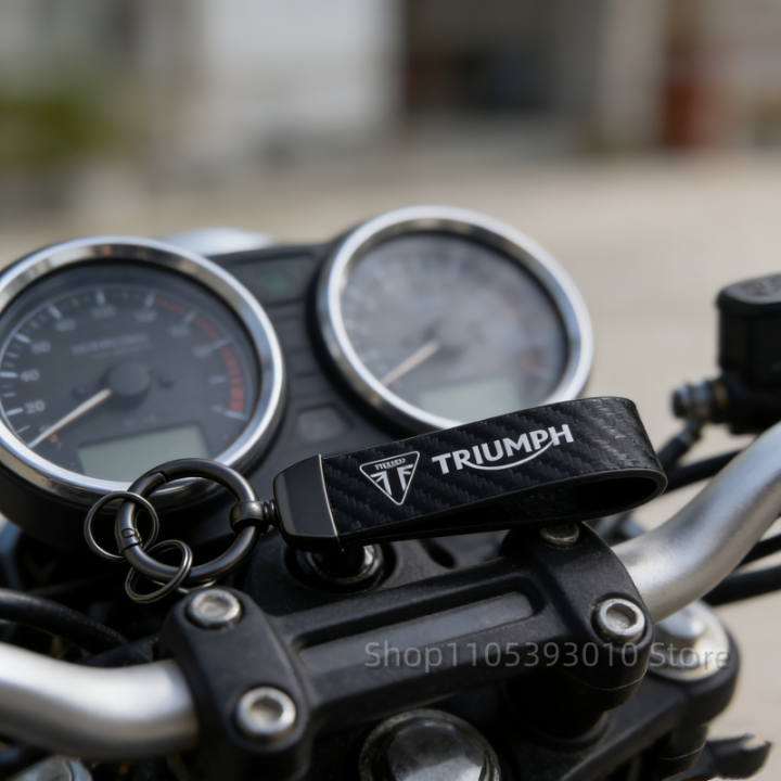 For%20TRIUMPH%20DAYTONA%20675/675%20Trident%20660%20Tiger%20900%201050%20Triple%20675%201050%20Motorcycle%20Keychain%20Metal%20Carbon%20Fiber%20Leather%20Key%20Chain%20-%20Image%205