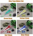 Bias Tape Maker Set 6mm 12mm 18mm 25mm (4pcs / 5Pcs ) | Fabric Bias Binding Maker | Sewing & Quilting Tools | DIY Sewing Accessories. 