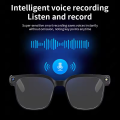 New 800W HD Camera AI Smart Glasses Men 100+ Languages Translation Glasses 1080P Video Record Music Player Call Sunglasses Woman.