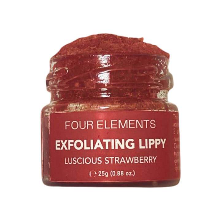 Four Elements Exfoliant Lippy Lip Scrub Strawberry 25G