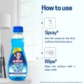Mr. Brasso Glass & Household Cleaner Refill 250ml with Ultra Shine Formula for TV, Electronics, Fridge, Laminated Furniture, Mirror, Car Windshield..