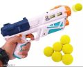 FunBlast Dual Function 5 Ball & Water Shoot Gunn Toy - Gunns Toys for Boys, Kids, Children | 2 in 1 Water Shoot Gun with 3 Bowling Pins & 5 Soft Ball Bullet Toy Gunss. 