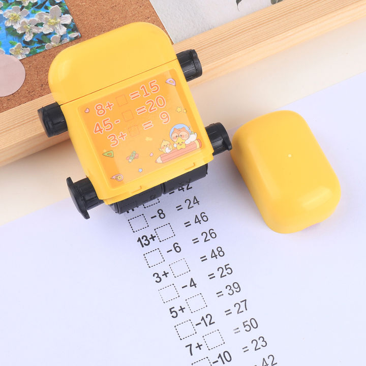 1%20Two-in-one%20Double%20Roller%20Random%20Multiplication%20Stamp,%20Student%20Practice%20Math%20Calculation%20Question%20Builder%20Roller%20Stamp%20-%20Image%204