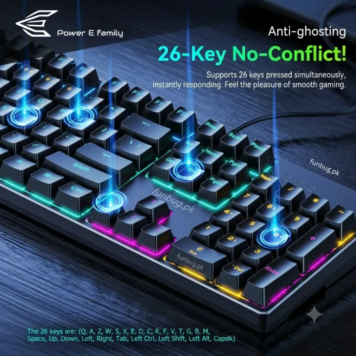 Original%20HP%20Blue%20Switch%20Mechanical%20Gaming%20Keyboard%20Wired%20USB%20With%20RGB%20Backlight%20104%20Key%20By%20FunBug%20Board%20-%20Image%207