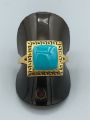 Gold look Feroza ring for gold lovers casual use. 