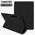 Case For Samsung Galaxy Tab S7/S8/S9 11 in for S6 Lite 10.4 S7 S9 FE S8 S9 S10 Plus 12.4 A9 8.7in With Pen Tray Tablet Cover.